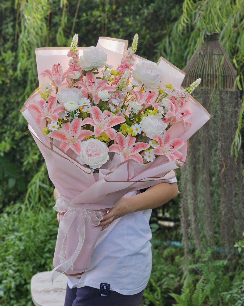 Premium Faux Bouquets No. 5, arranged by ChorPhaka Florist