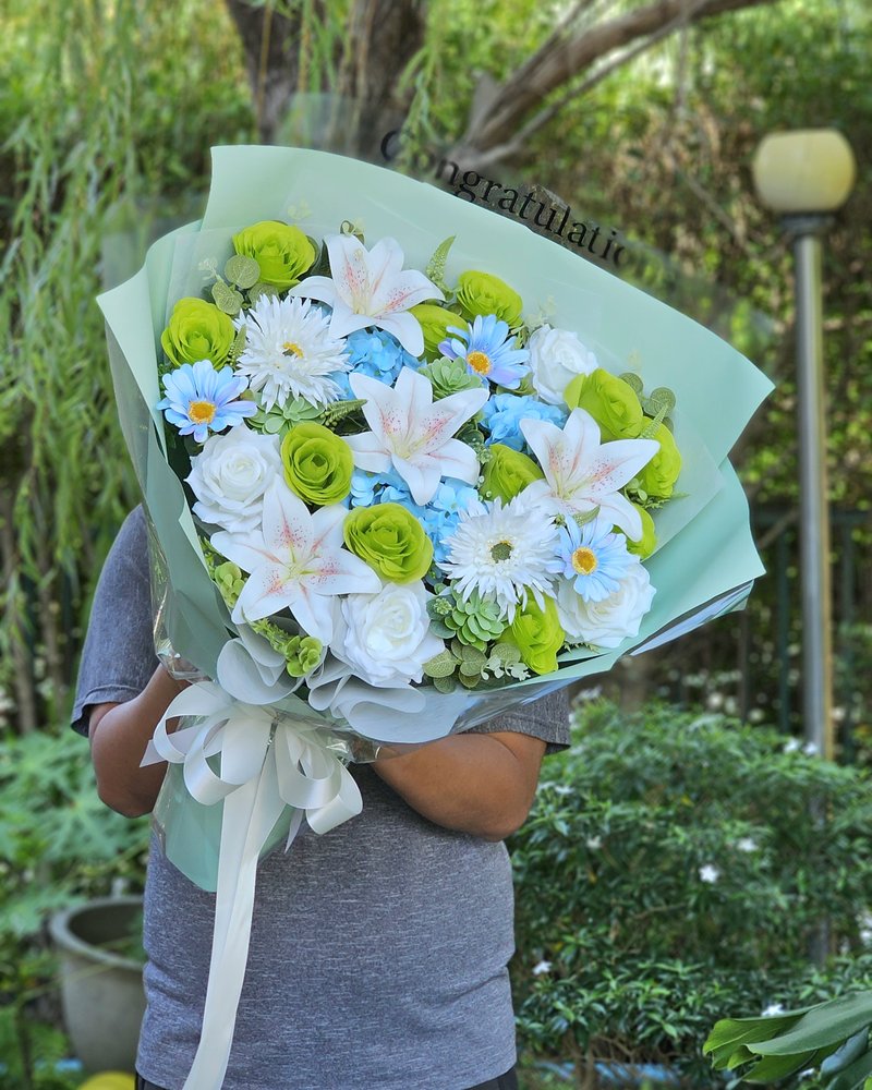 Premium Faux Bouquets No. 23, arranged by ChorPhaka Florist