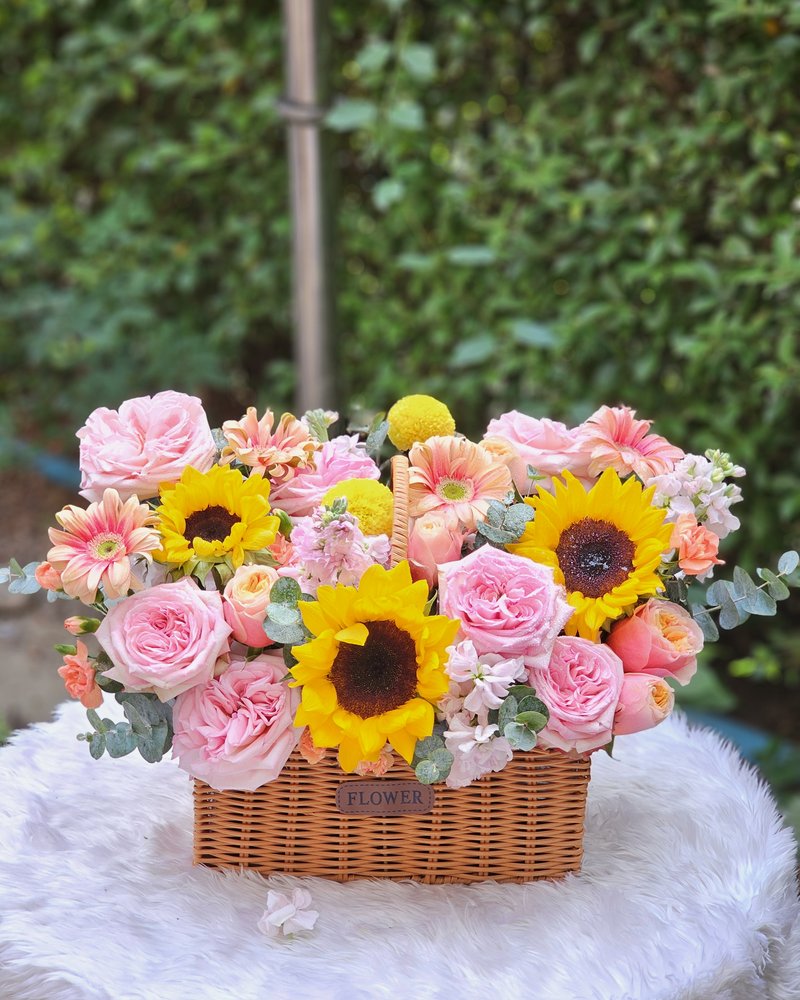 Flower Baskets No. 4, arranged by ChorPhaka Florist