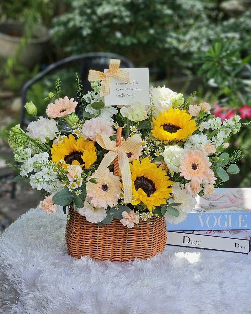 Flower Baskets No. 7, arranged by ChorPhaka Florist