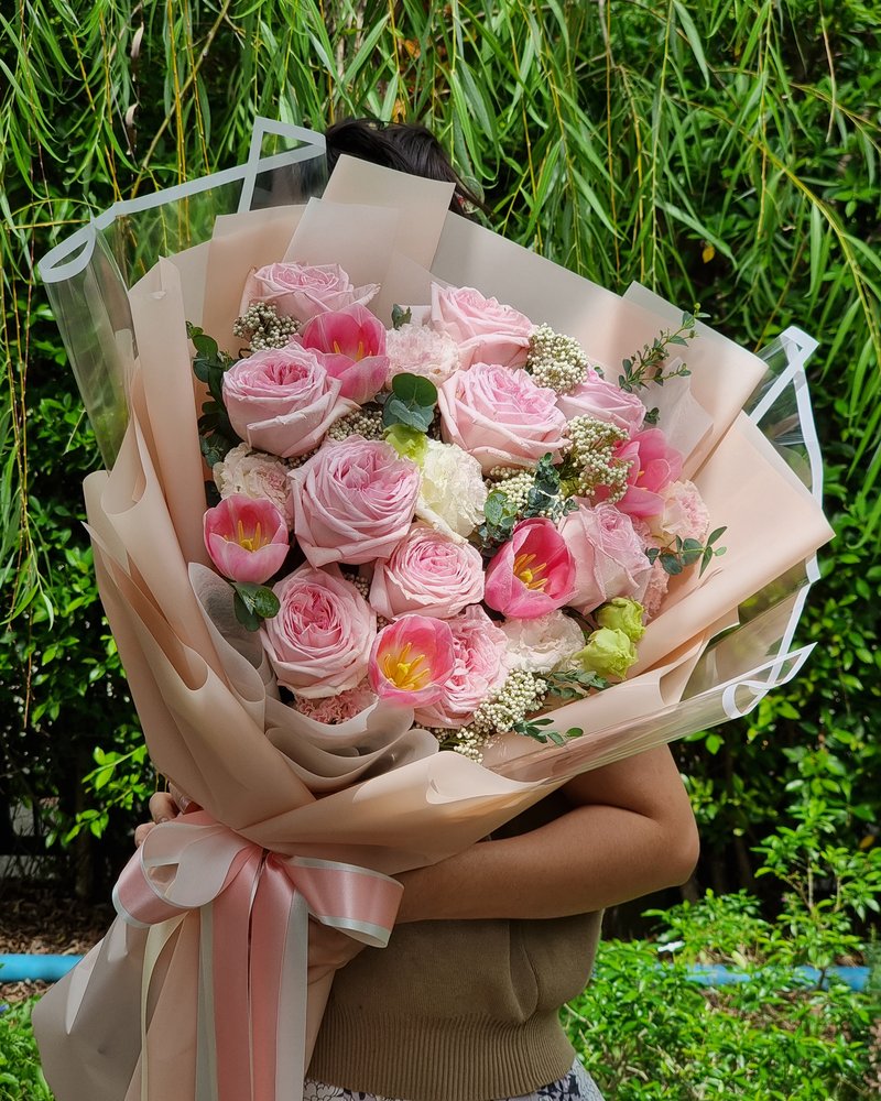 Congratulations Bouquets No. 7, arranged by ChorPhaka Florist
