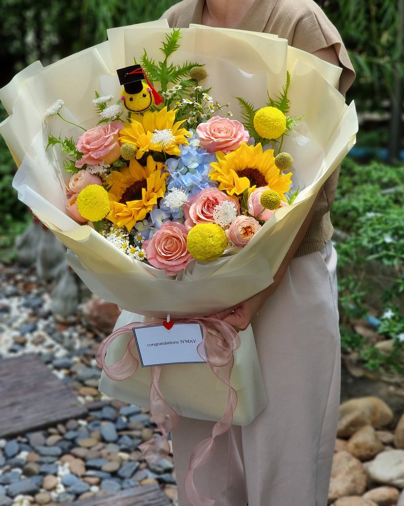 Congratulations Bouquets No. 15, arranged by ChorPhaka Florist