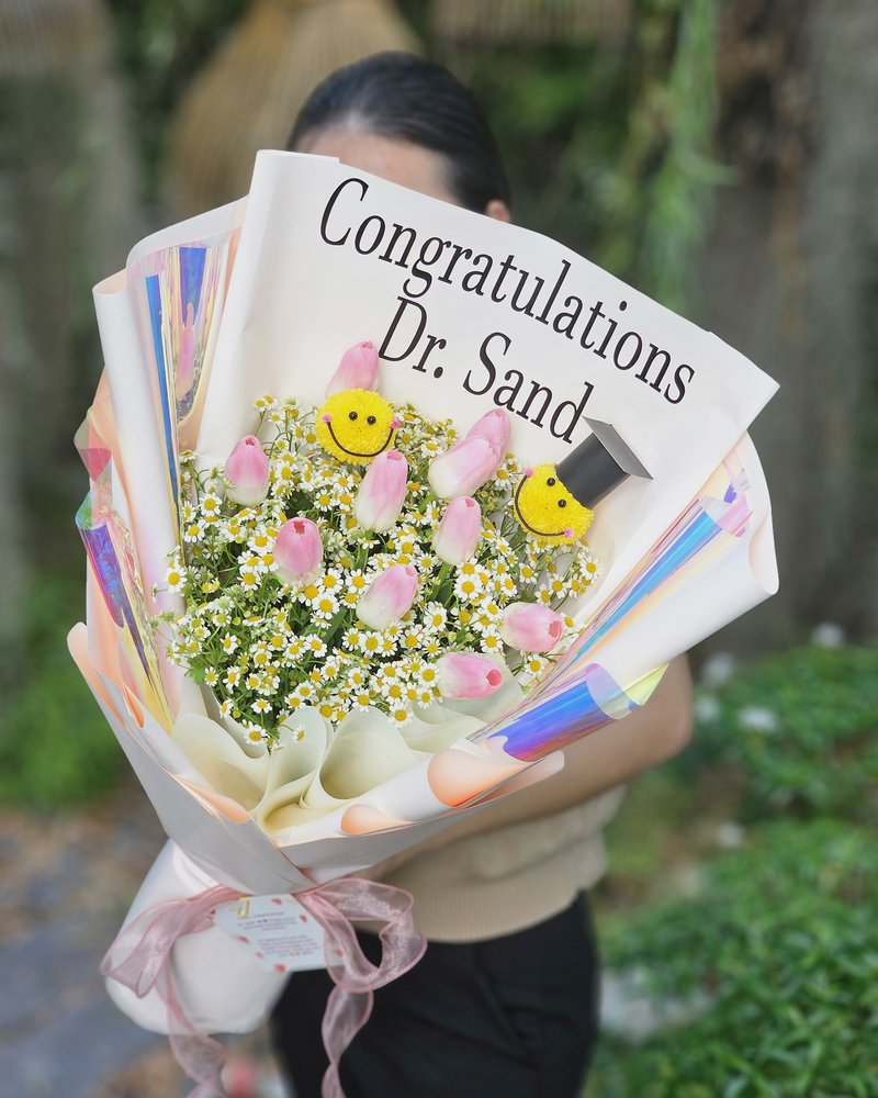 Congratulations Bouquets No. 30, arranged by ChorPhaka Florist