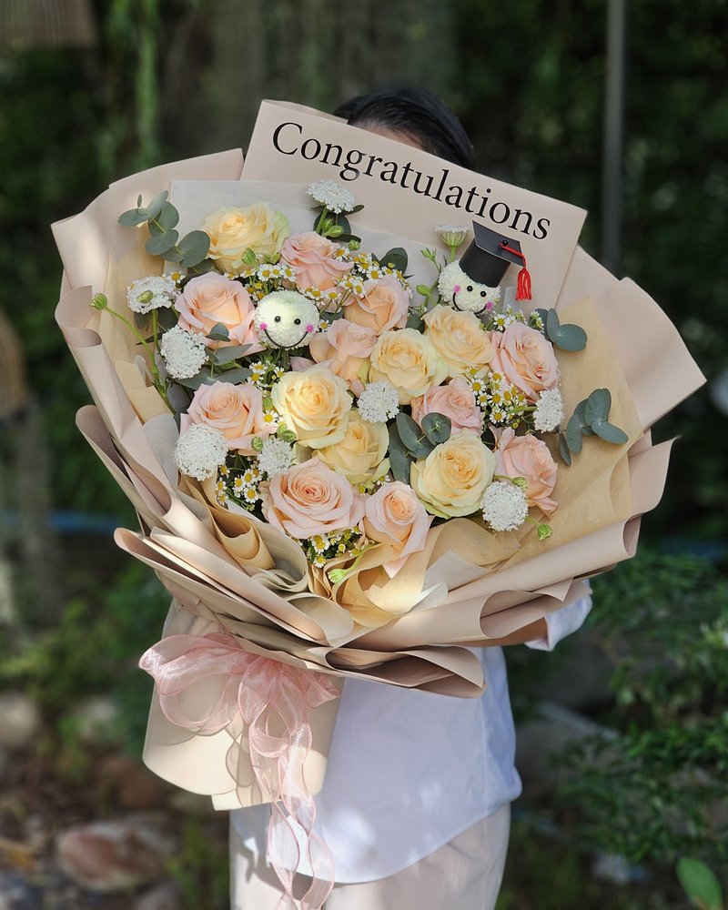Congratulations Bouquets No. 32, arranged by ChorPhaka Florist