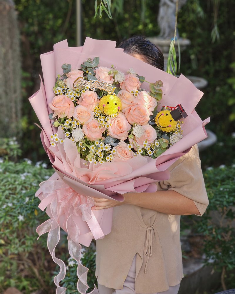 Congratulations Bouquets No. 35, arranged by ChorPhaka Florist