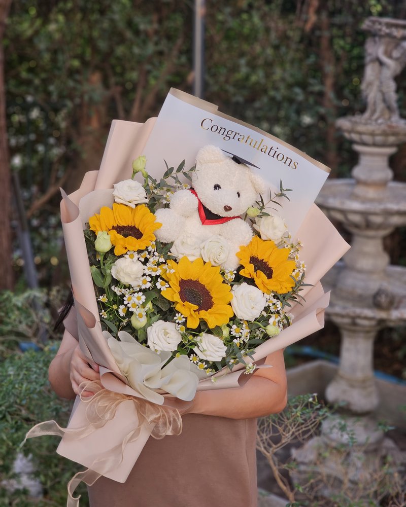 Congratulations Bouquets No. 40, arranged by ChorPhaka Florist