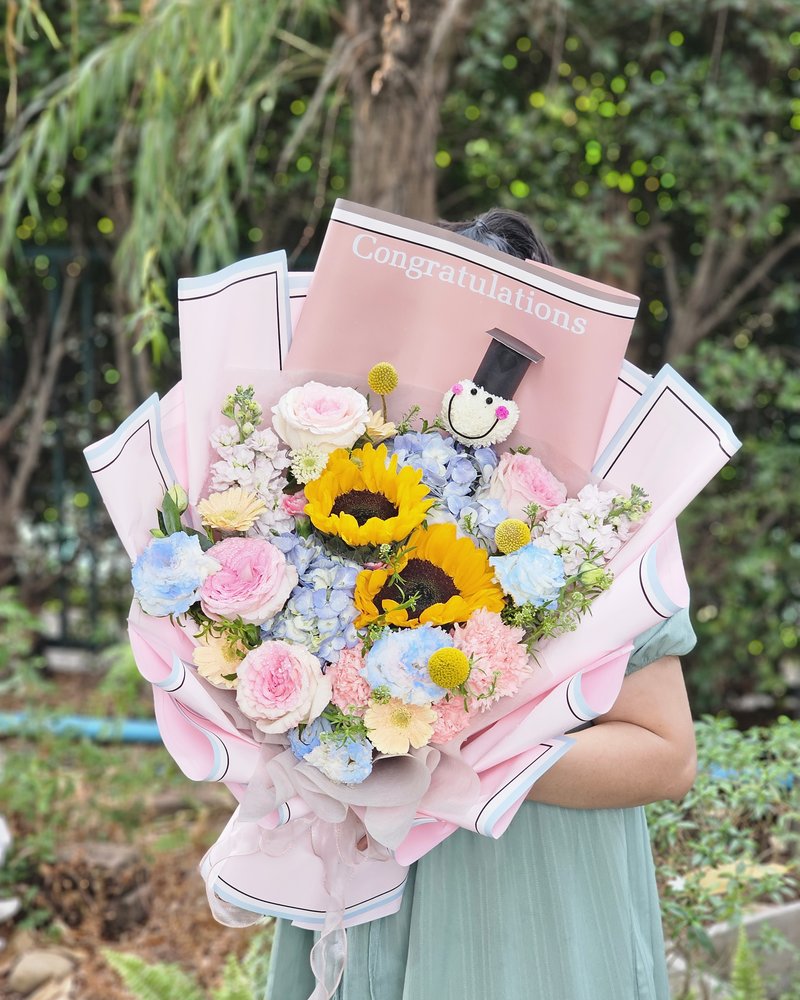Congratulations Bouquets No. 45, arranged by ChorPhaka Florist