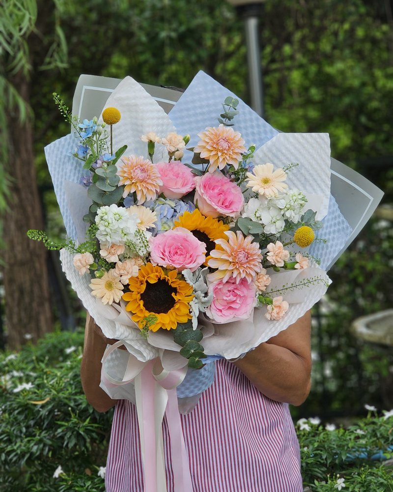 Congratulations Bouquets No. 55, arranged by ChorPhaka Florist