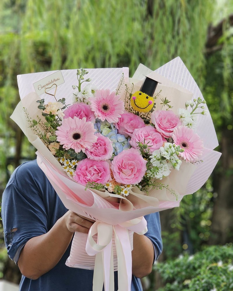 Congratulations Bouquets No. 60, arranged by ChorPhaka Florist