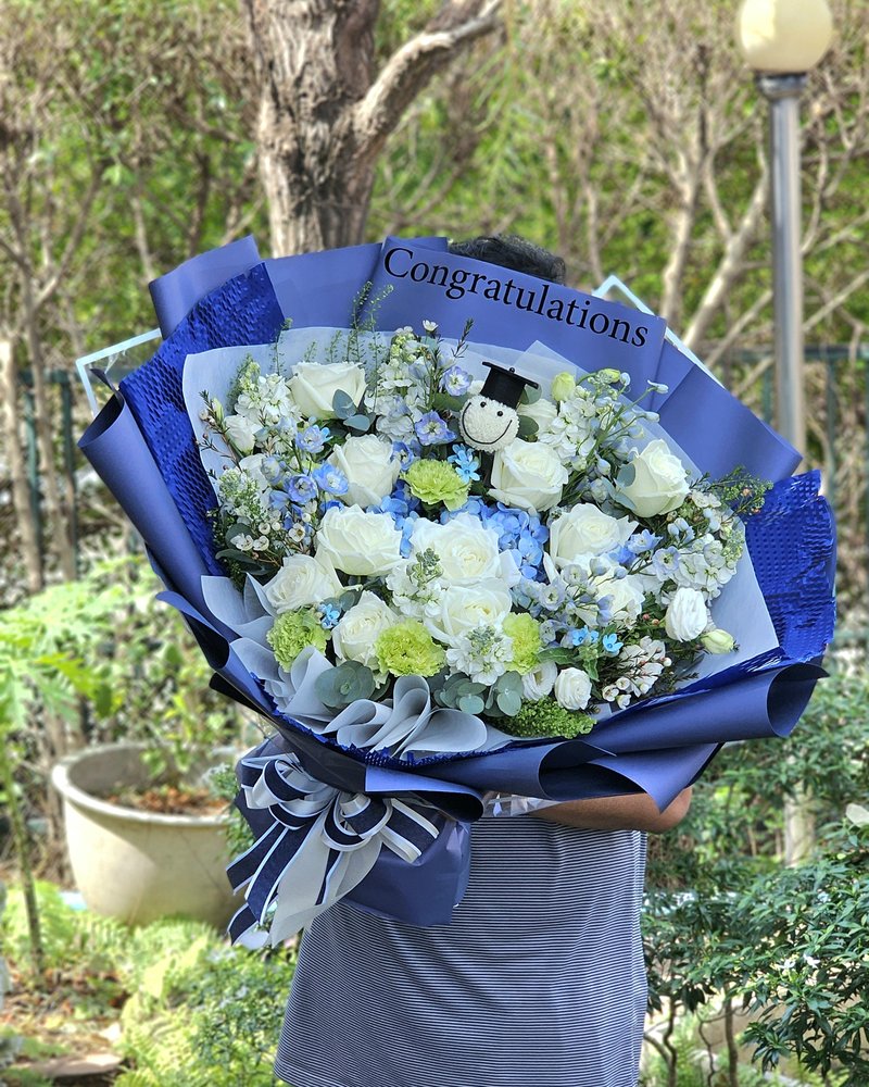 Congratulations Bouquets No. 80, arranged by ChorPhaka Florist