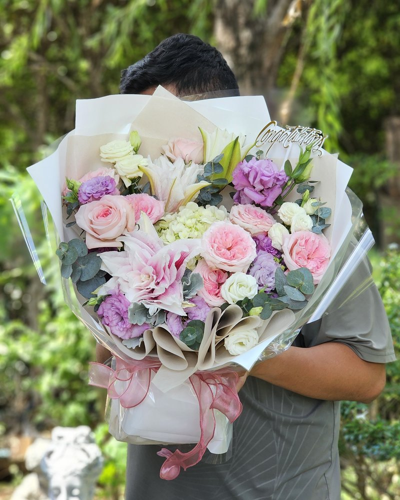 Congratulations Bouquets No. 87, arranged by ChorPhaka Florist