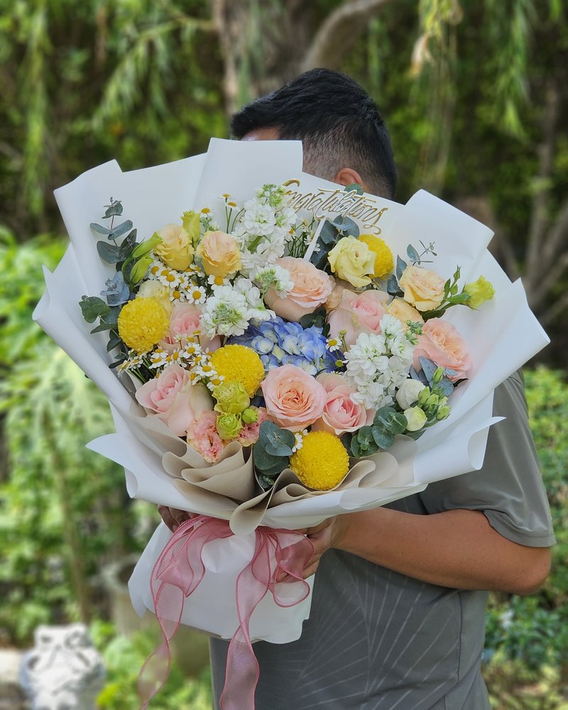 Congratulations Bouquets No. 88, arranged by ChorPhaka Florist
