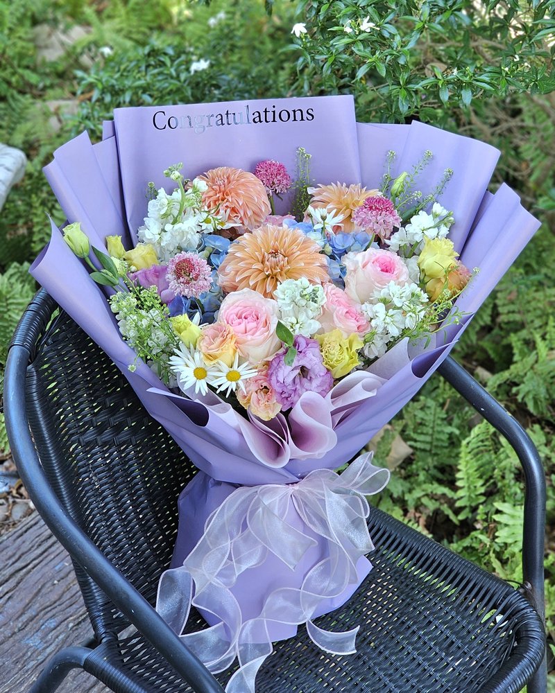 Congratulations Bouquets No. 90, arranged by ChorPhaka Florist