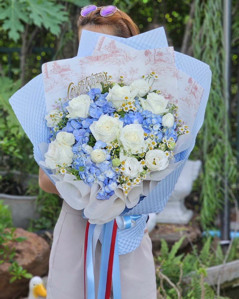 Congratulations Bouquets No. 95, arranged by ChorPhaka Florist