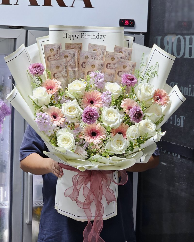 Congratulations Bouquets No. 96, arranged by ChorPhaka Florist