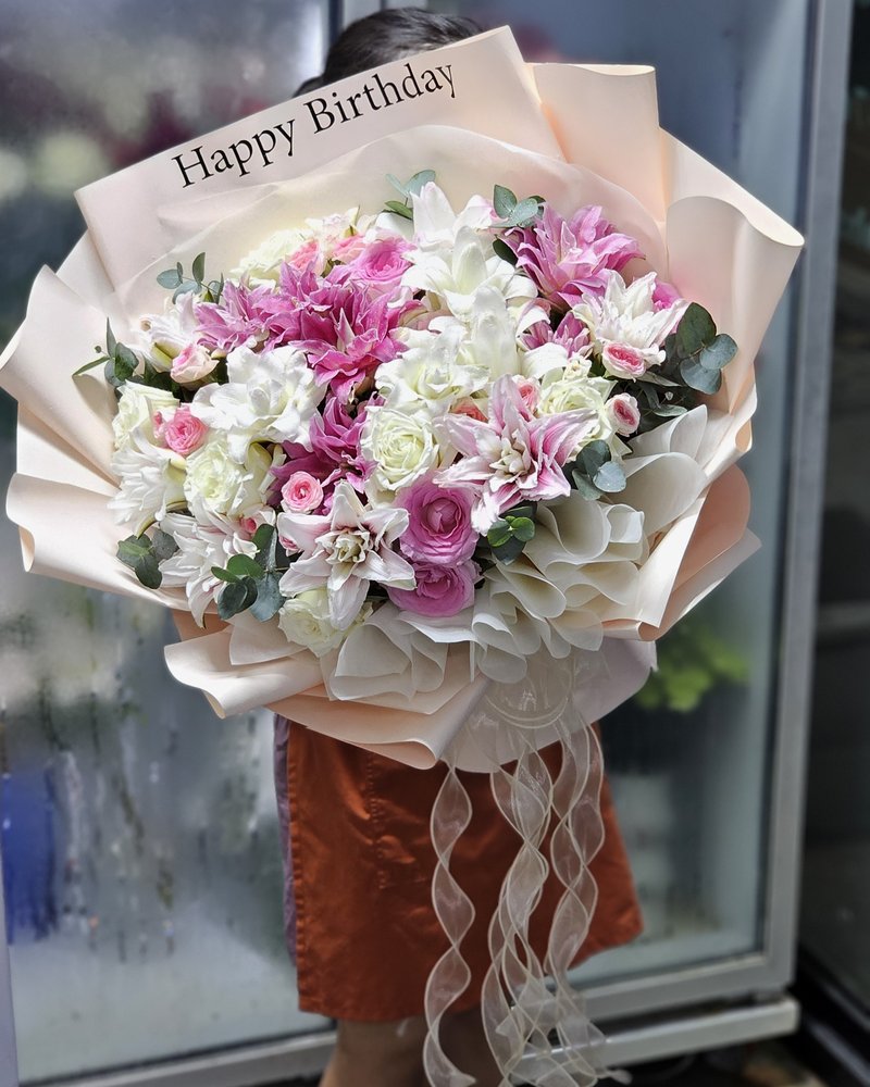Congratulations Bouquets No. 99, arranged by ChorPhaka Florist