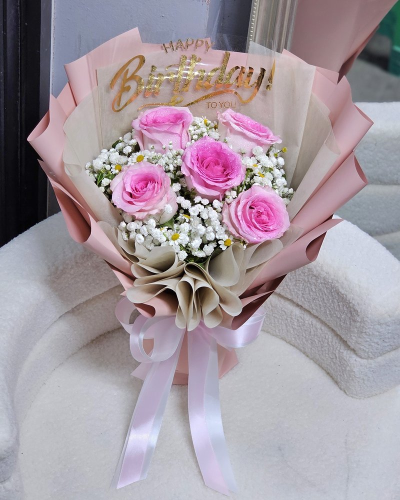 Fresh Flower Bouquets No. 63, arranged by ChorPhaka Florist