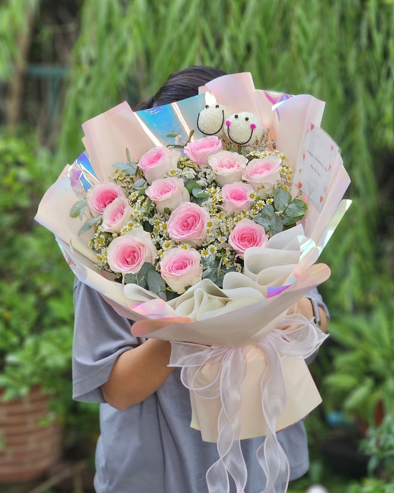 Fresh Flower Bouquets No. 87, arranged by ChorPhaka Florist
